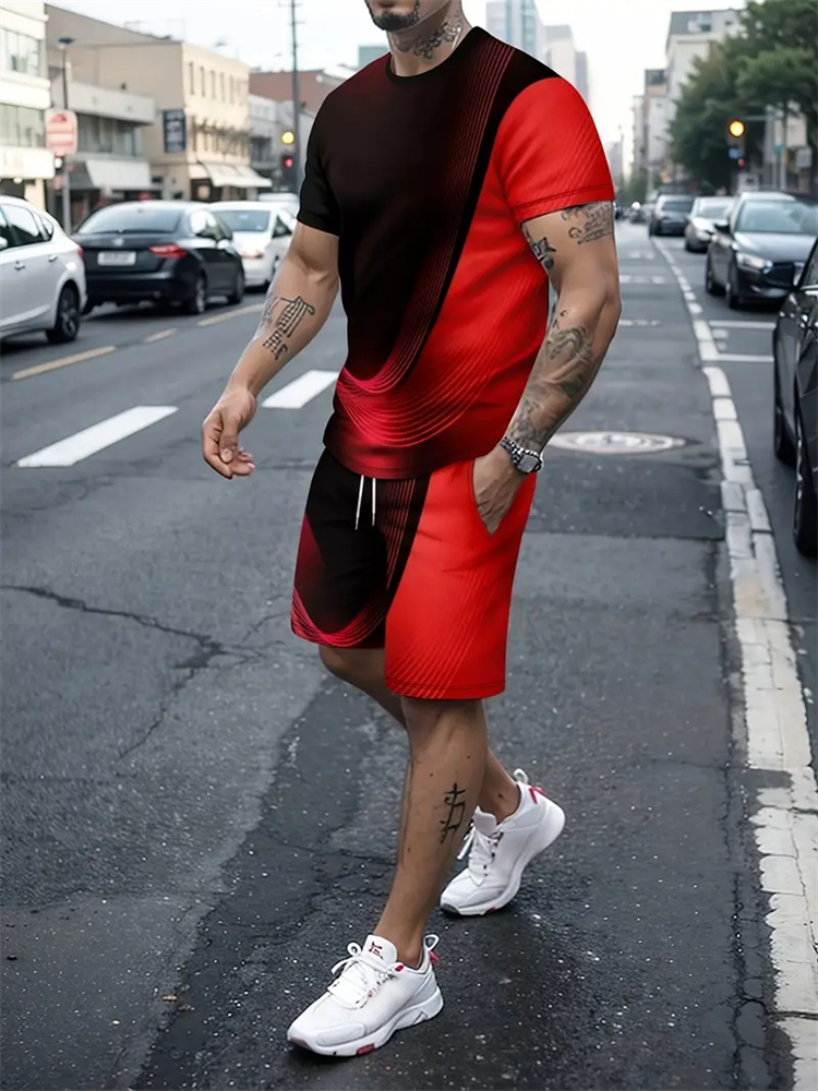 Men Women Gradient Texture T-s - огляд і ціна Summer Clothing Styles For Women