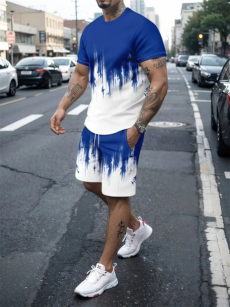 Men Women Gradient Texture T-s - огляд і ціна Summer Clothing Styles For Women