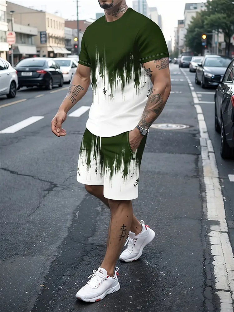 Men Women Gradient Texture T-s - огляд і ціна Summer Clothing Styles For Women
