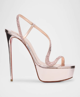 Metallic Leather Platform Stil - огляд і ціна Summer Clothing Items