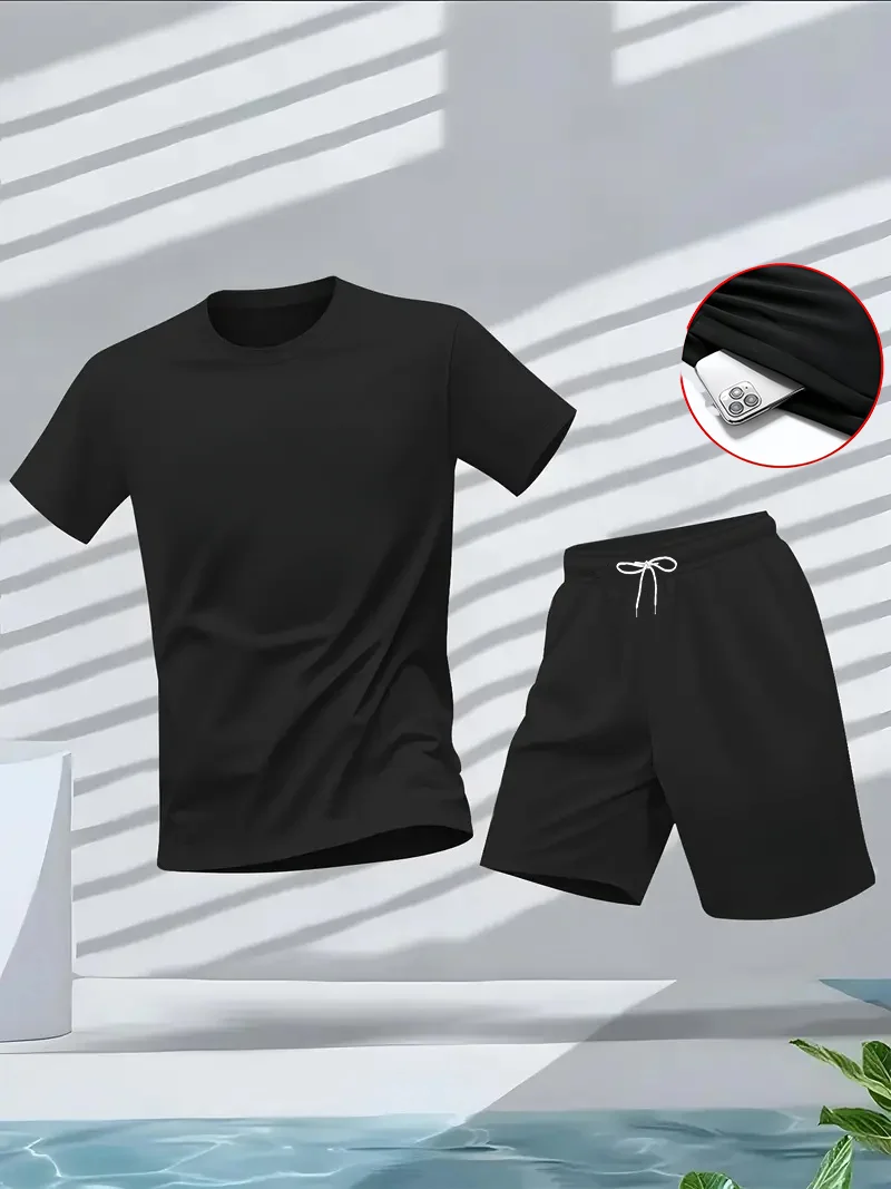 Men's Suit 2pcs Set Fashion Le - огляд і ціна Summer Clothes Fashion