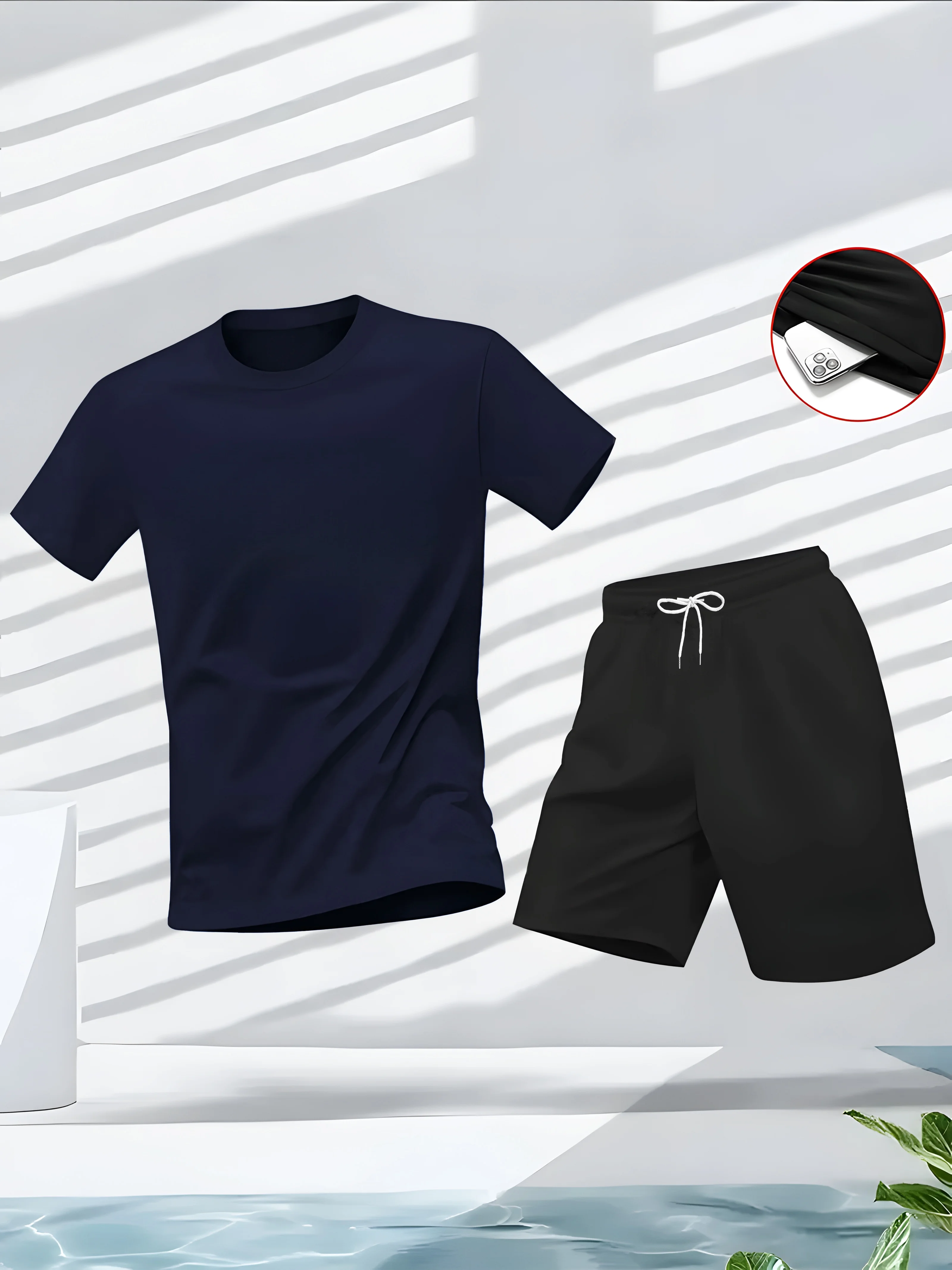 Men's Suit 2pcs Set Fashion Le - огляд і ціна Summer Clothes Fashion