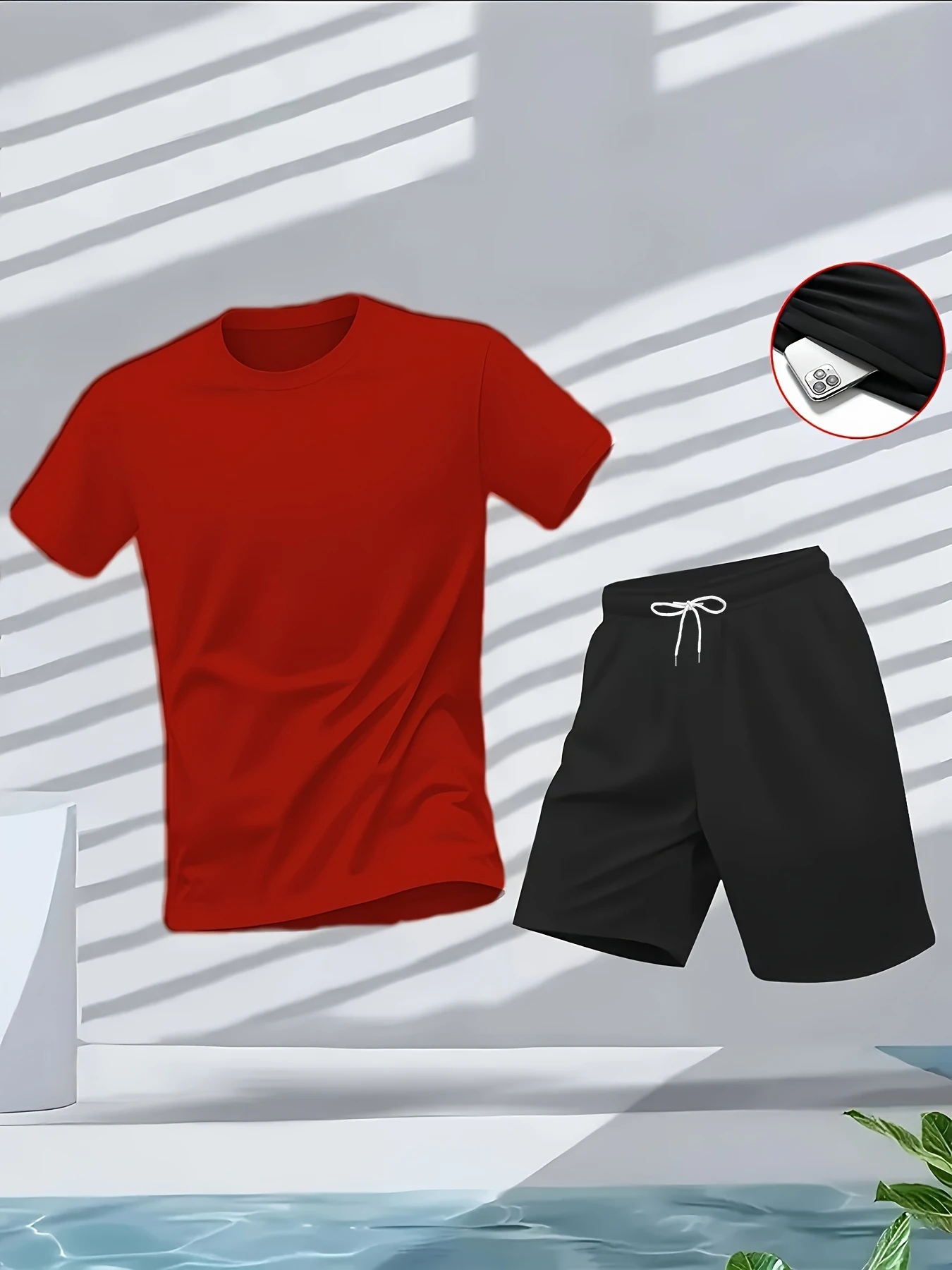 Men's Suit 2pcs Set Fashion Le - огляд і ціна Summer Clothes Fashion
