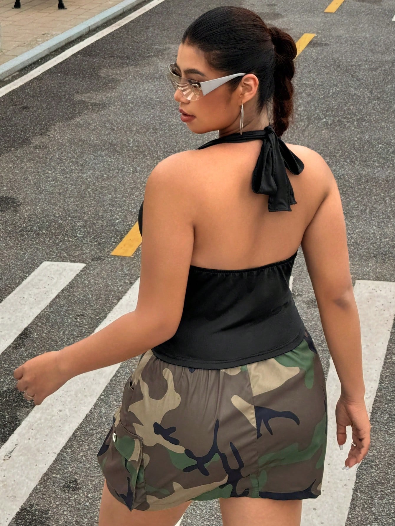 New Fashion Solid Color Plus S - огляд і ціна Summer Clothing Plus Size Women
