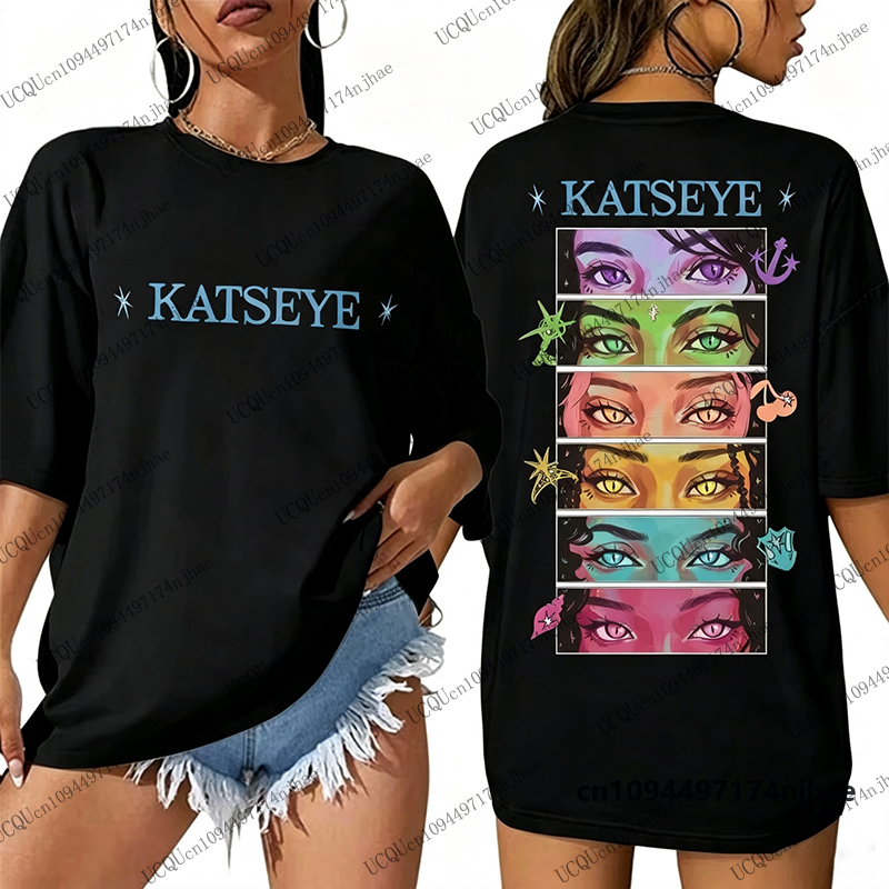 2026 Kpop Katseye Eyes Graphic - огляд і ціна Summer Clothing Aesthetic