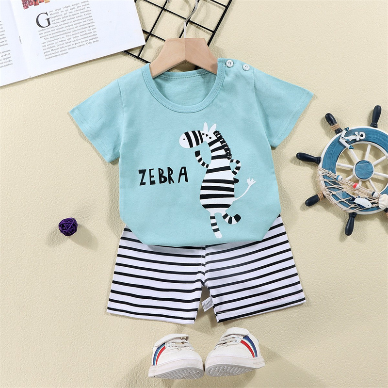 Cotton Tees+Shorts 2-piece Tra - огляд і ціна Summer Clothing Toddler