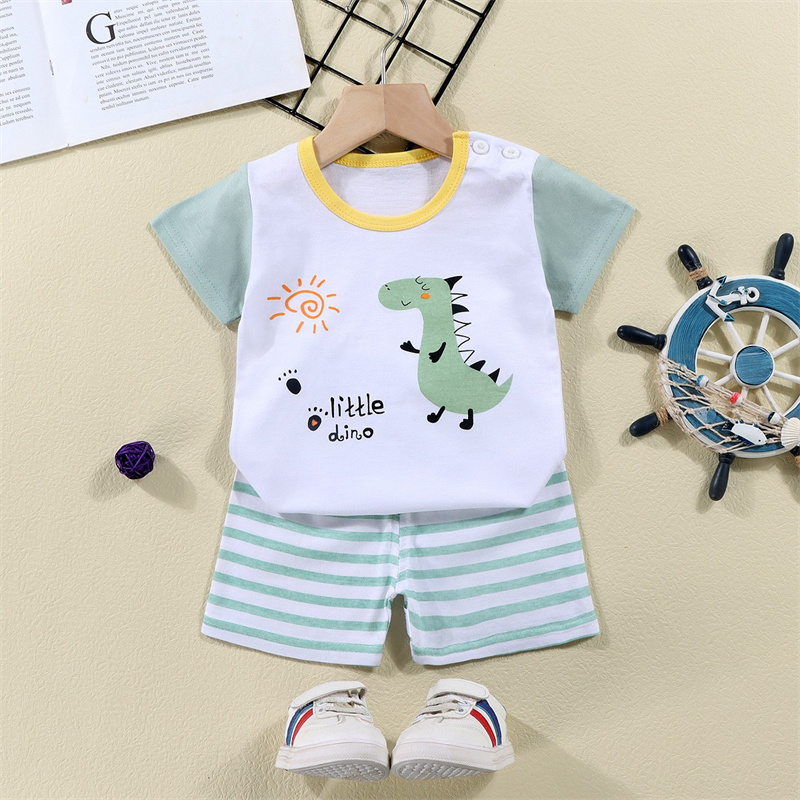 Cotton Tees+Shorts 2-piece Tra - огляд і ціна Summer Clothing Toddler