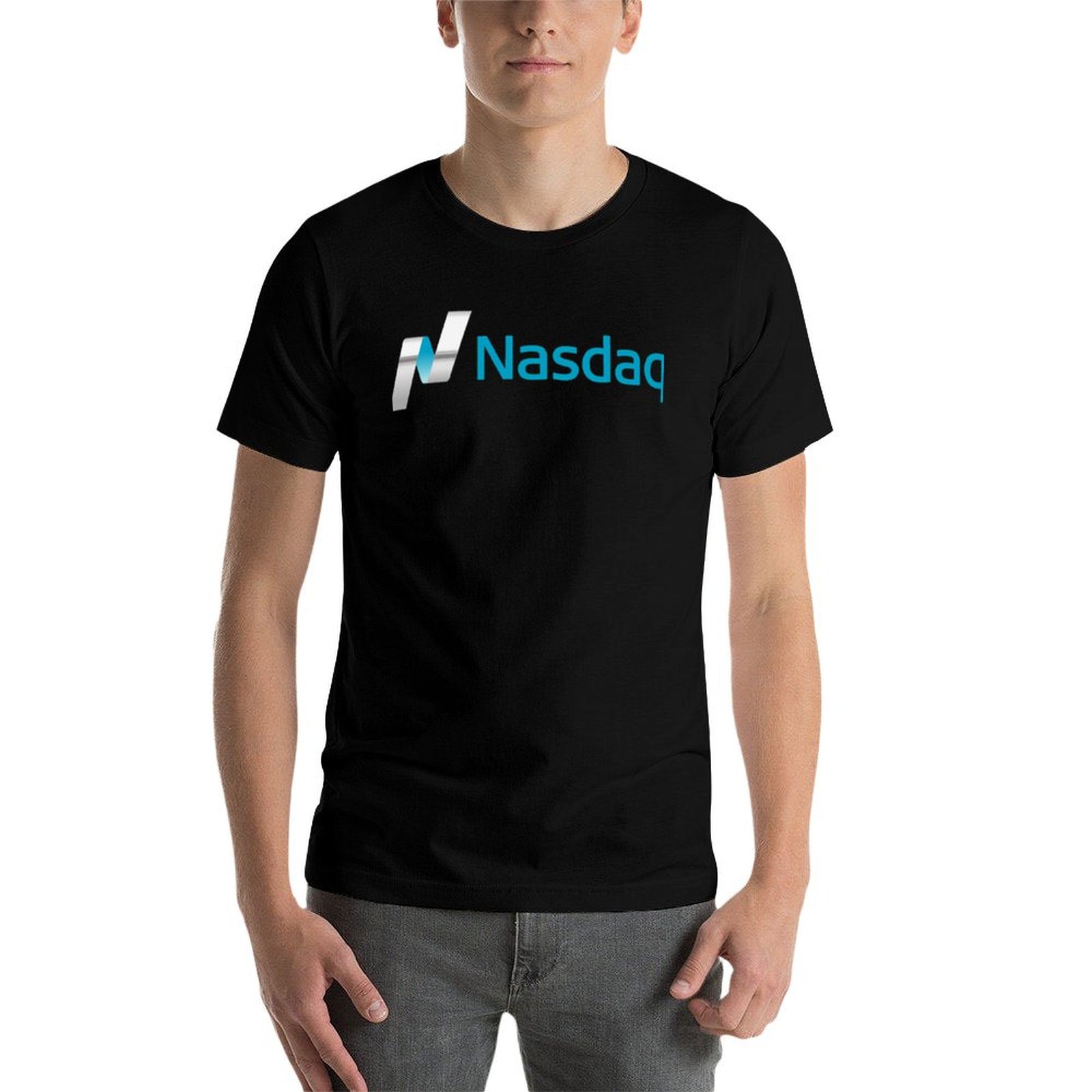 Nasdaq stock For Fans T-Shirt  - огляд і ціна Summer Clothing Aesthetic