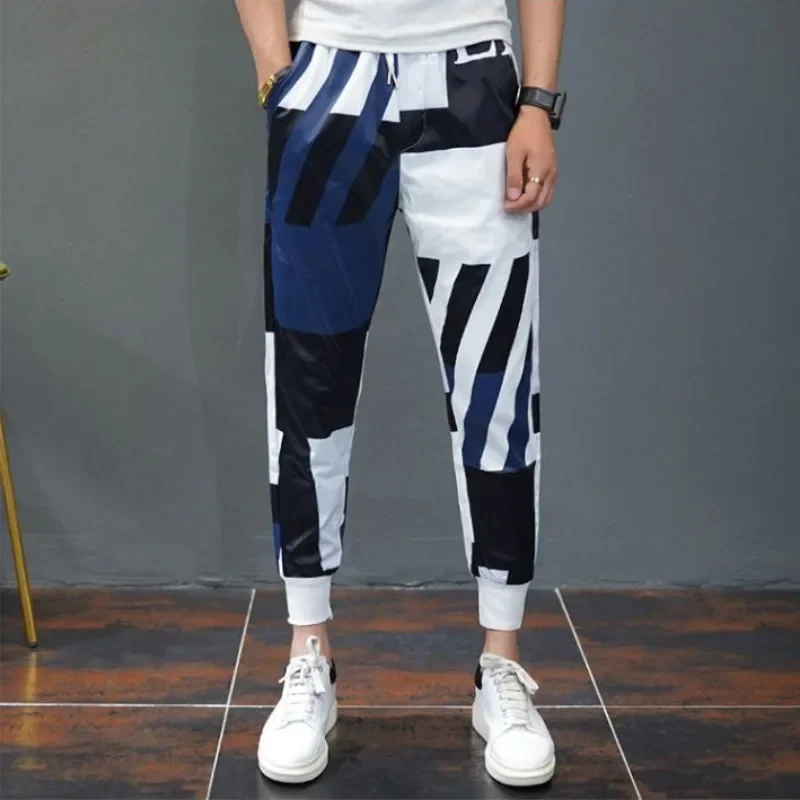 Slim Fit Polyester Men's Casua - огляд і ціна Summer Clothing Aesthetic