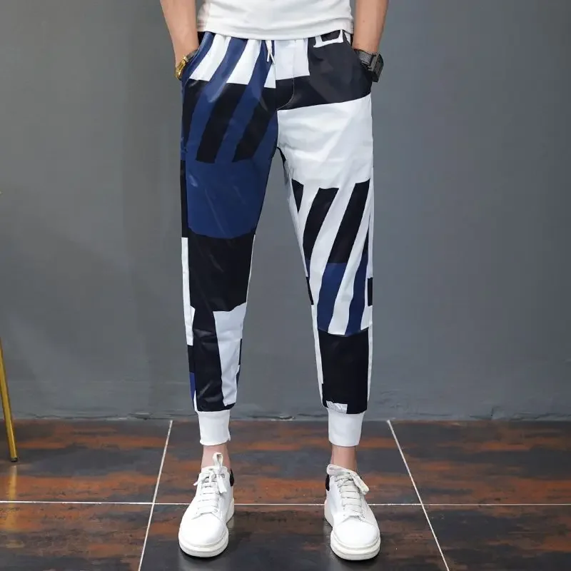 Slim Fit Polyester Men's Casua - огляд і ціна Summer Clothing Aesthetic
