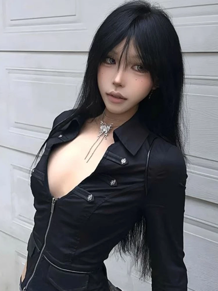 Y2k Aesthetic Women Sexy Blous - огляд і ціна Summer Clothing Aesthetic