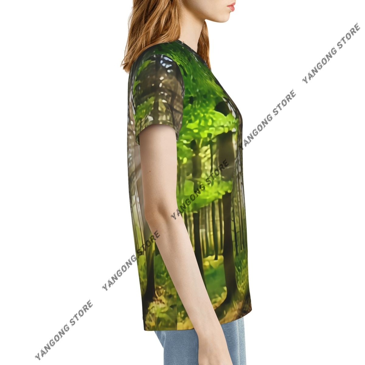 Womens Short Sleeve Panoramic  - огляд і ціна Summer Rays Clothing
