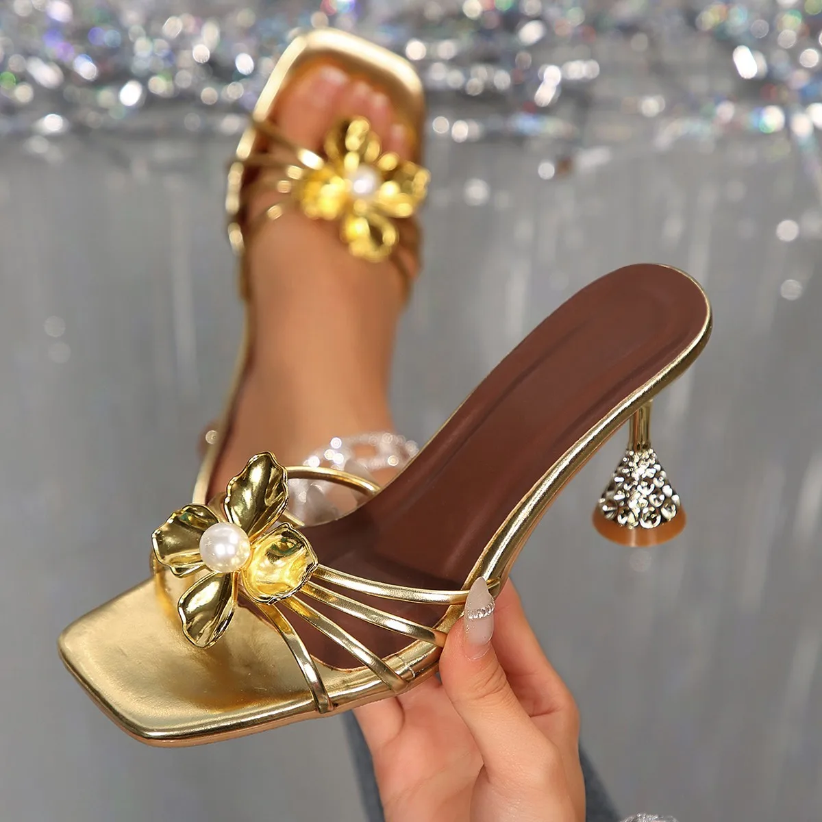 Vintage Metal Flower Crystal C - огляд і ціна Summer Clothing Items