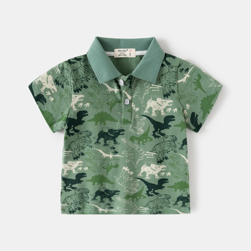 Boys Summer Short Sleeve Polo  - огляд і ціна Summer Clothing Toddler