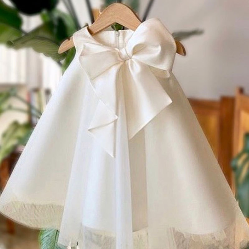 Summer Big Bow Baby Girl Dress - огляд і ціна Summer Clothing Toddler