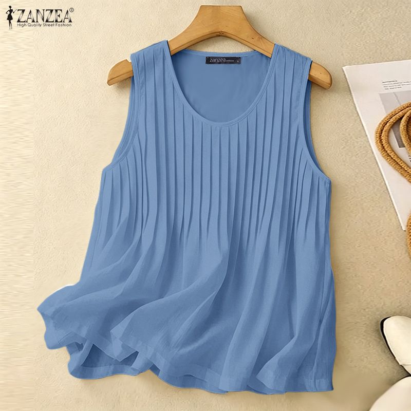 ZANZEA Woman Summer Pintuck Ta - огляд і ціна Summer Clothing Plus Size Women