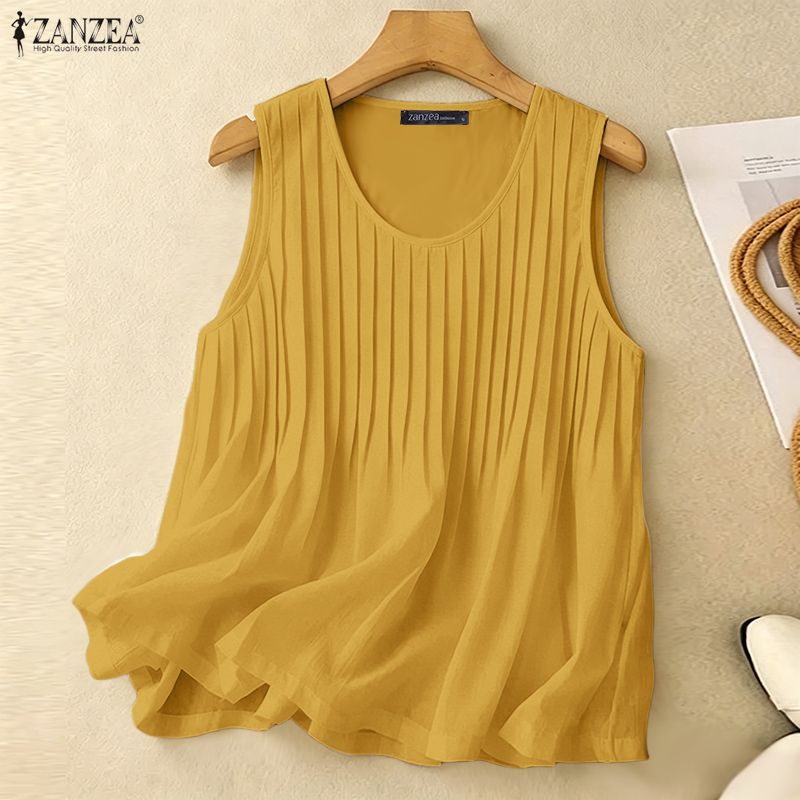 ZANZEA Woman Summer Pintuck Ta - огляд і ціна Summer Clothing Plus Size Women