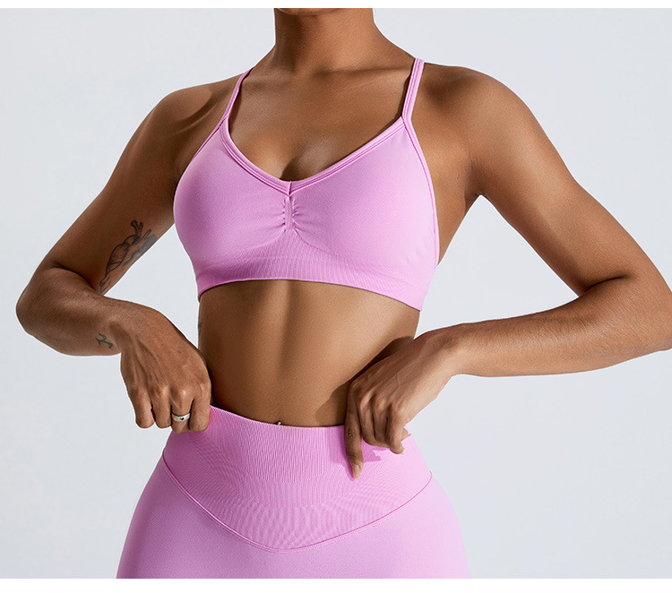 Summer Sexy Scrunch Sports Bra - огляд і ціна Summer Yoga Clothing