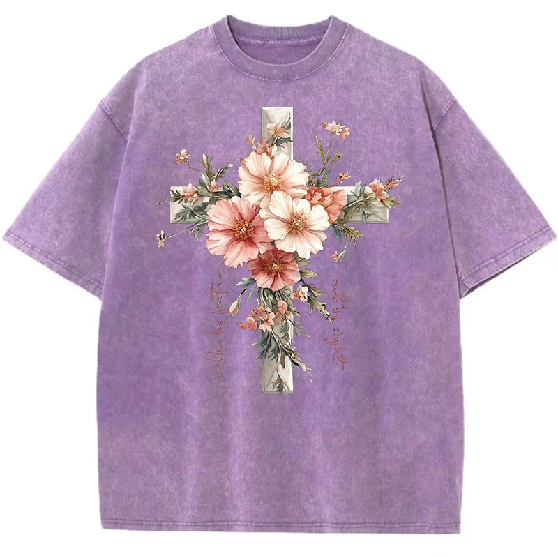Floral Christian Shirts Jesus  - огляд і ціна Summer Clothing Quotes