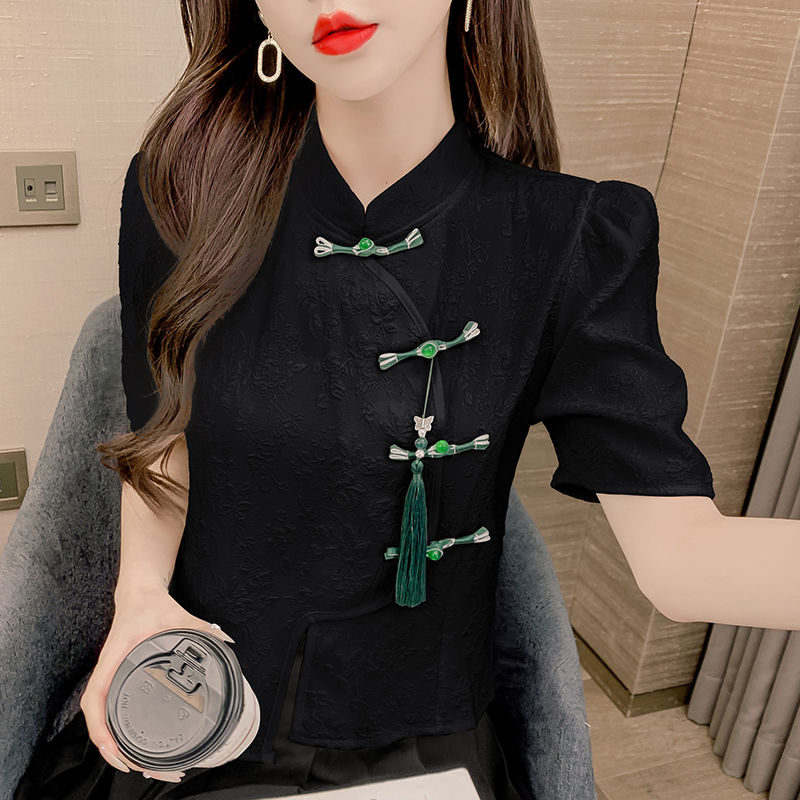 Vintage Blouses Women Fashion  - огляд і ціна Summer Clothing Aesthetic