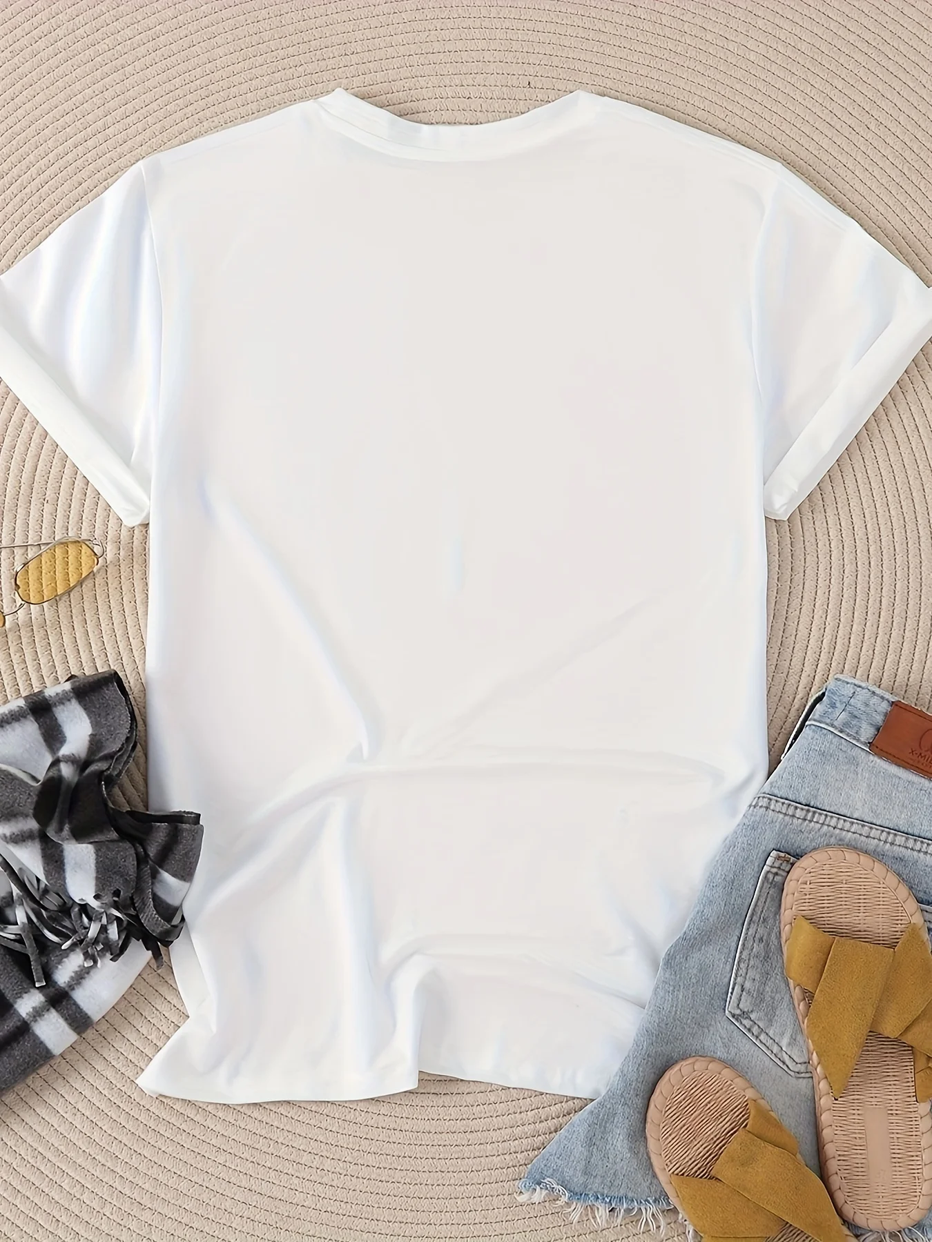 Lemon Print T-shirt Short Slee - огляд і ціна Summer Clothing Aesthetic