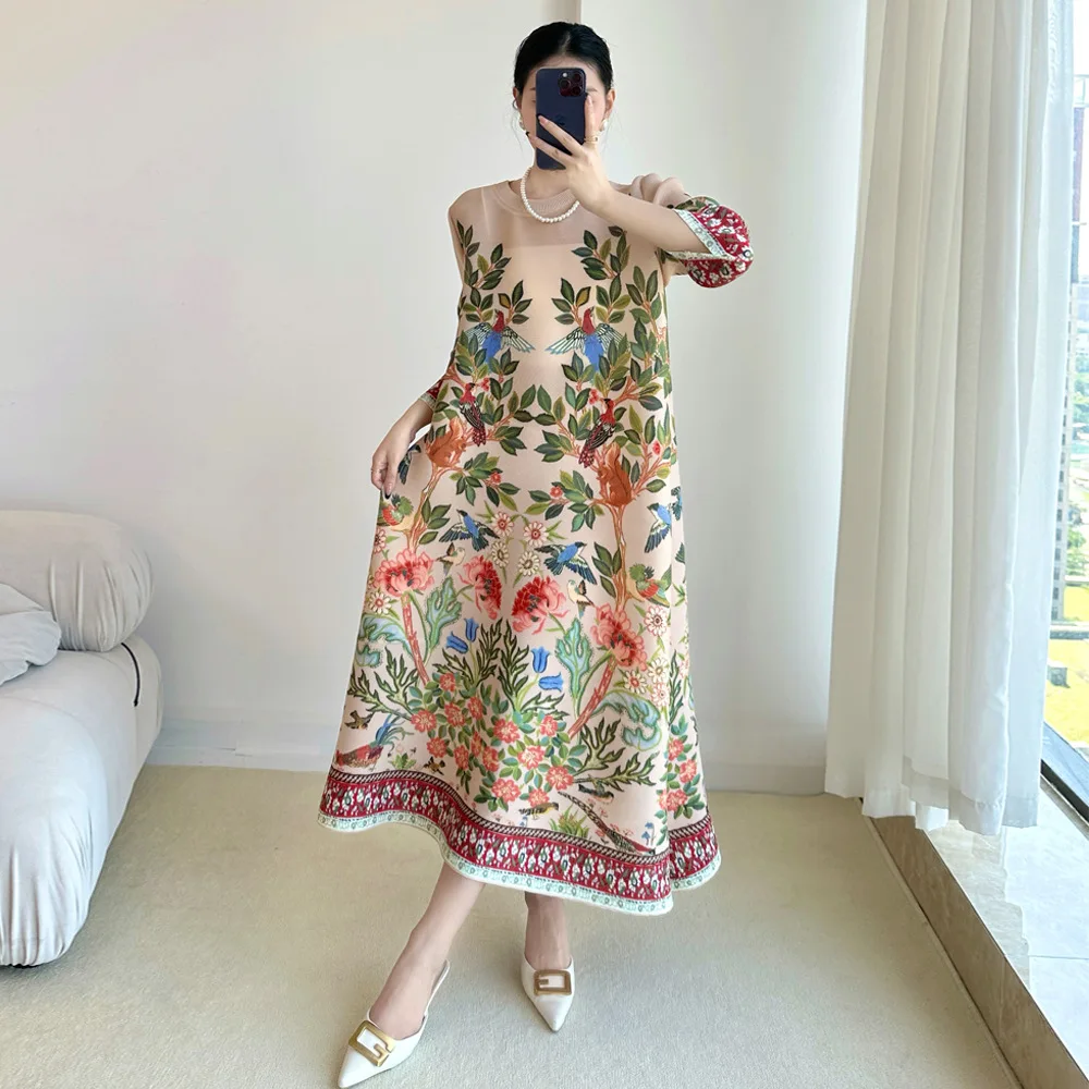 Miyake Vintage Print Dress Sev - огляд і ціна Summer Clothing Essentials Women