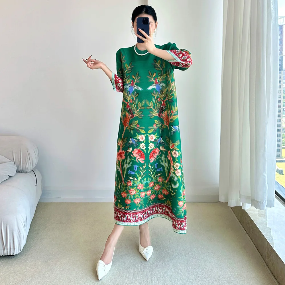 Miyake Vintage Print Dress Sev - огляд і ціна Summer Clothing Essentials Women