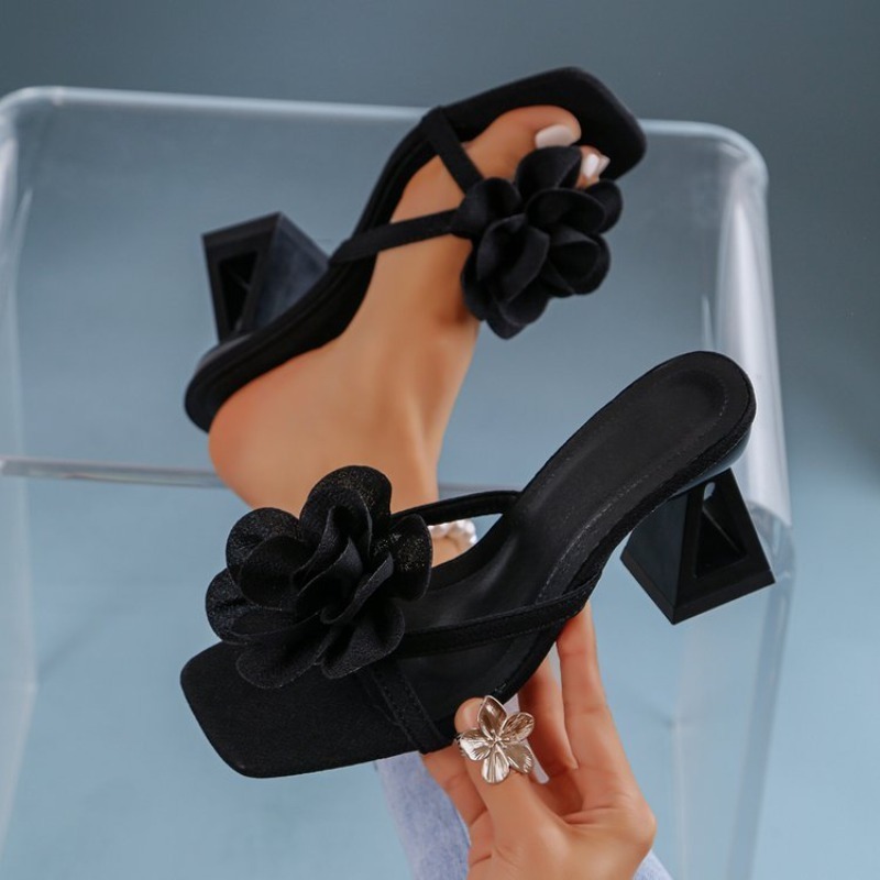 Womens 3D Flower Decor Sandals - огляд і ціна Summer Clothing Items