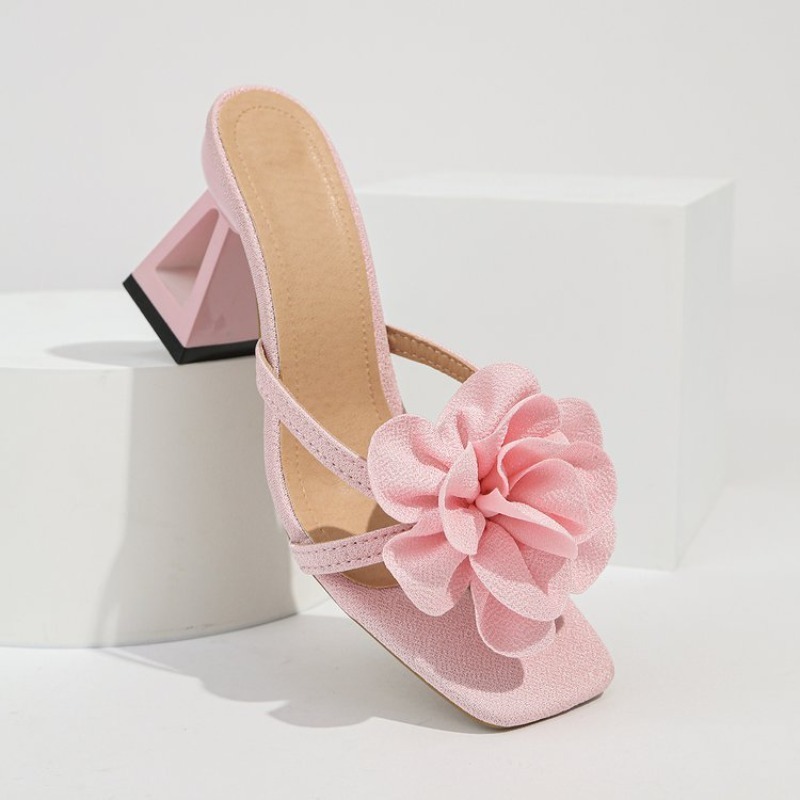Womens 3D Flower Decor Sandals - огляд і ціна Summer Clothing Items