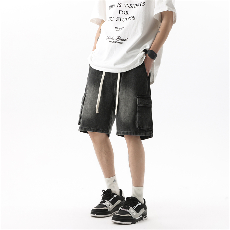Summer Men's Denim Shorts Retr - огляд і ціна Summer Clothing Brands