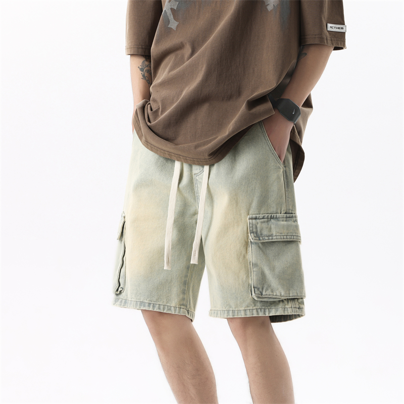 Summer Men's Denim Shorts Retr - огляд і ціна Summer Clothing Brands